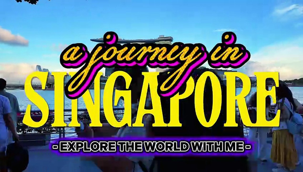 Breathtaking Waterfront Tour Singapore’s Scenic Masterpiece in 4K.