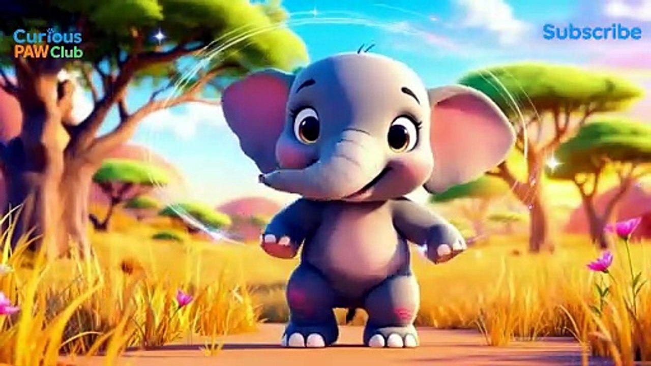 Elephant Stomp Stomp | Kids Dance Song & Nurser...