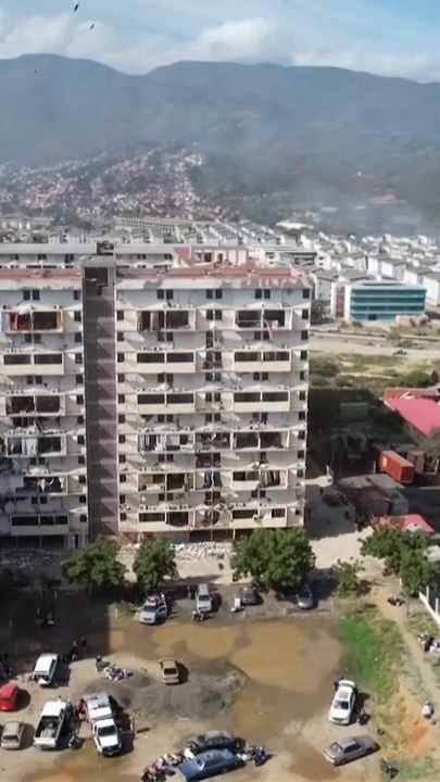 Drone Footage Reveal Aftermath of Venezuela's Earthquakes