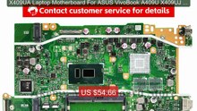 X409UA Laptop Motherboard For ASUS VivoBook A409U X409UJ X409... -- Amazing Value 2026 | Must Have!