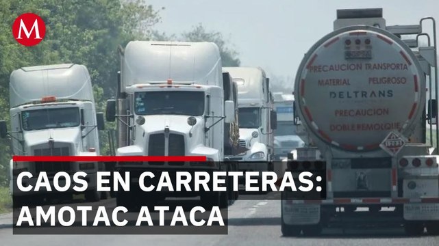 Gobierno llega a acuerdo con transportistas pero mantienen bloqueos en carreteras de la CDMX