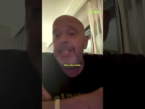 ‘Foi só um susto’, tranquiliza Alex Escobar após erro em pronúncia de palavras