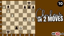 #IQTest 🧠📝 Can you checkmate in 2 moves? (Part 90) (White to play)♟️
