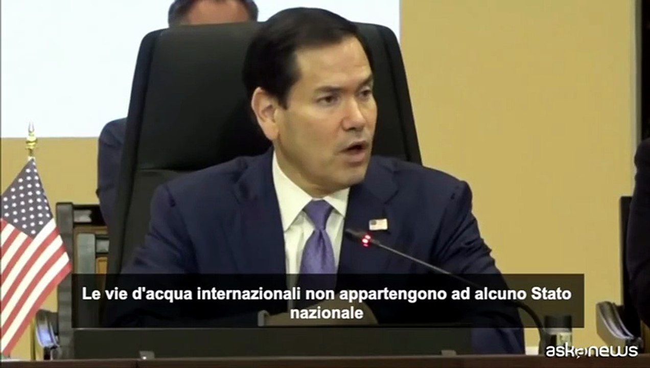 Rubio: pedaggio a Hormuz? Inaccettabile far pagare il passaggio