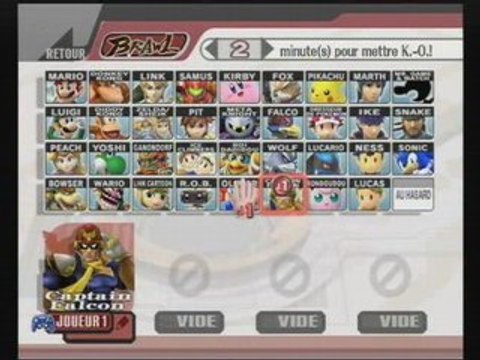 [SPOIL]Présentations des personnages Super Smash Bros Brawl