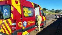 Mãe e filha fica feridas em acidente na marginal da PRc-467, em Cascavel