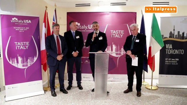 Vinitaly riparte dal Canada, Zoppas “Costruiamo nuove rotte per vino italiano