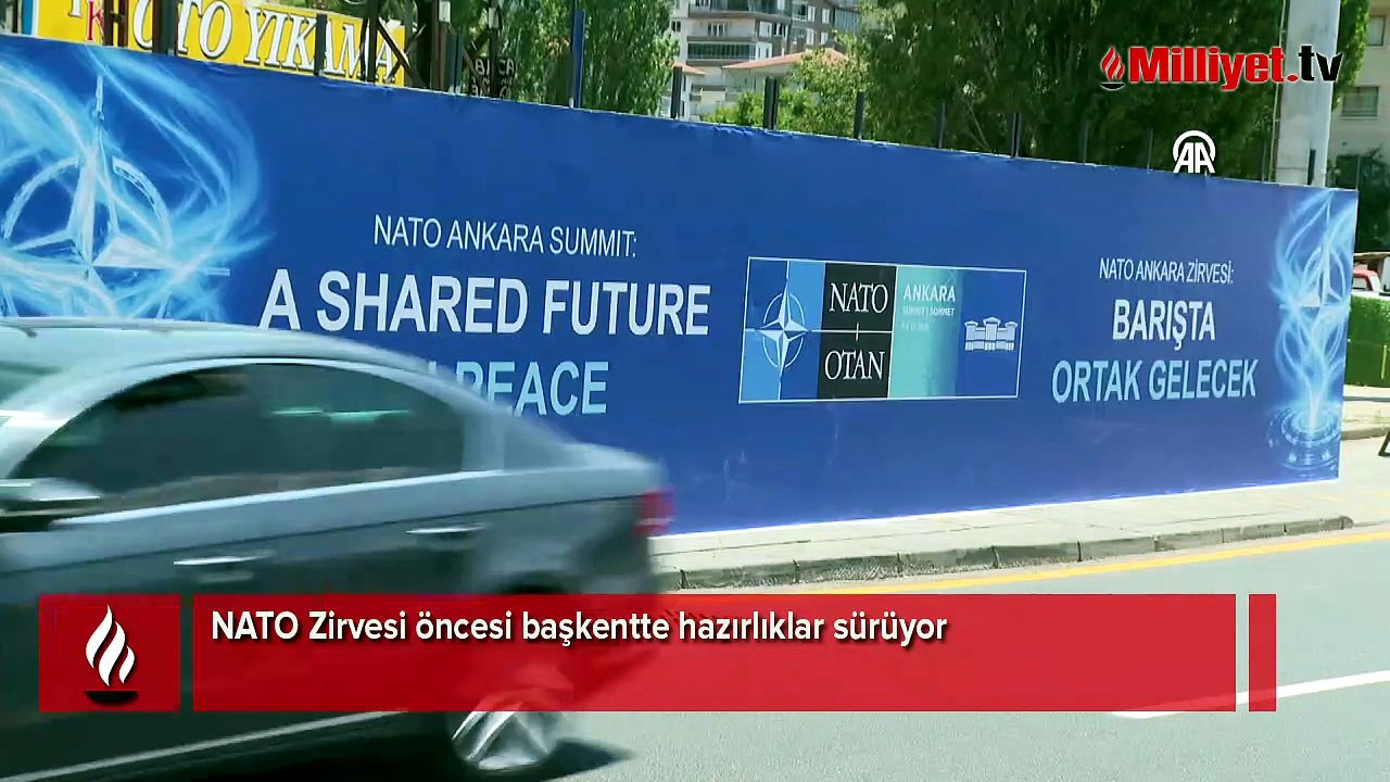 NATO Zirvesi öncesi başkentte hazırlıklar sürüyor