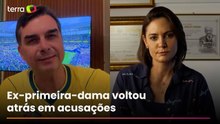 Michelle Bolsonaro afirma que não há briga e nem competição com Flávio: ‘Não tenho raiva’