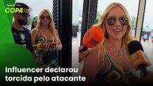Virginia Fonseca ostenta relógio de R$ 2 mi e torce Vini Jr. no terceiro jogo do Brasil na Copa