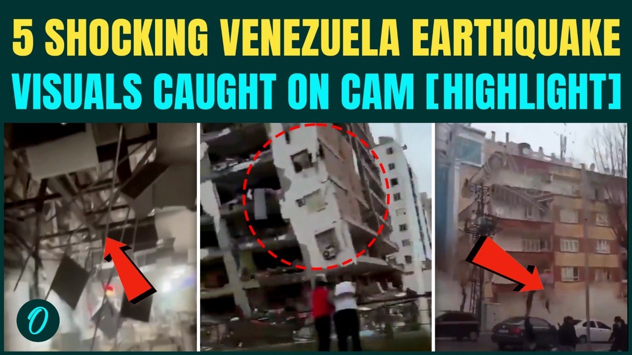 Venezuela Earthquake: 5 SHOCKING CLIPS Show Buildings Devastated After Twin Quakes Hit