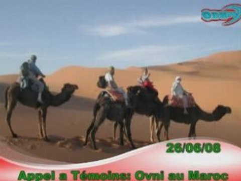 Repas Ufologiques Maroc + Appel à Témoins Ovni au Maroc