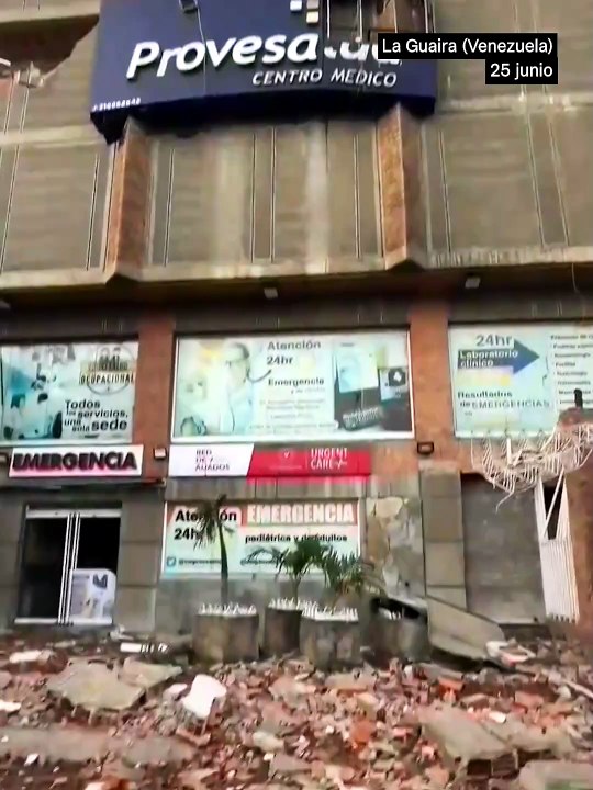 Dos potentes terremotos de magnitud 7,2 y 7,5 sacuden Venezuela