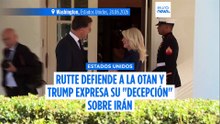Rutte defiende a los aliados mientras Trump expresa su "decepción" por Irán