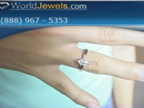 14k Gold Diamond Solitaire Ring .40 Carat V-20