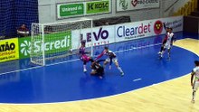 Cascavel Futsal vence Manoel Ribas em jogo com pouco público e sobe no Paranaense