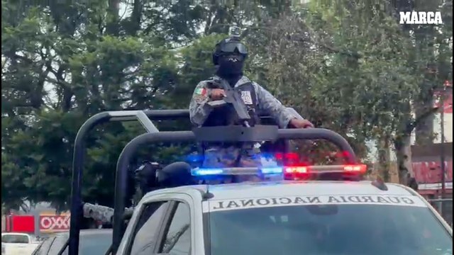 Las increíbles medidas de seguridad que rodean a España en México