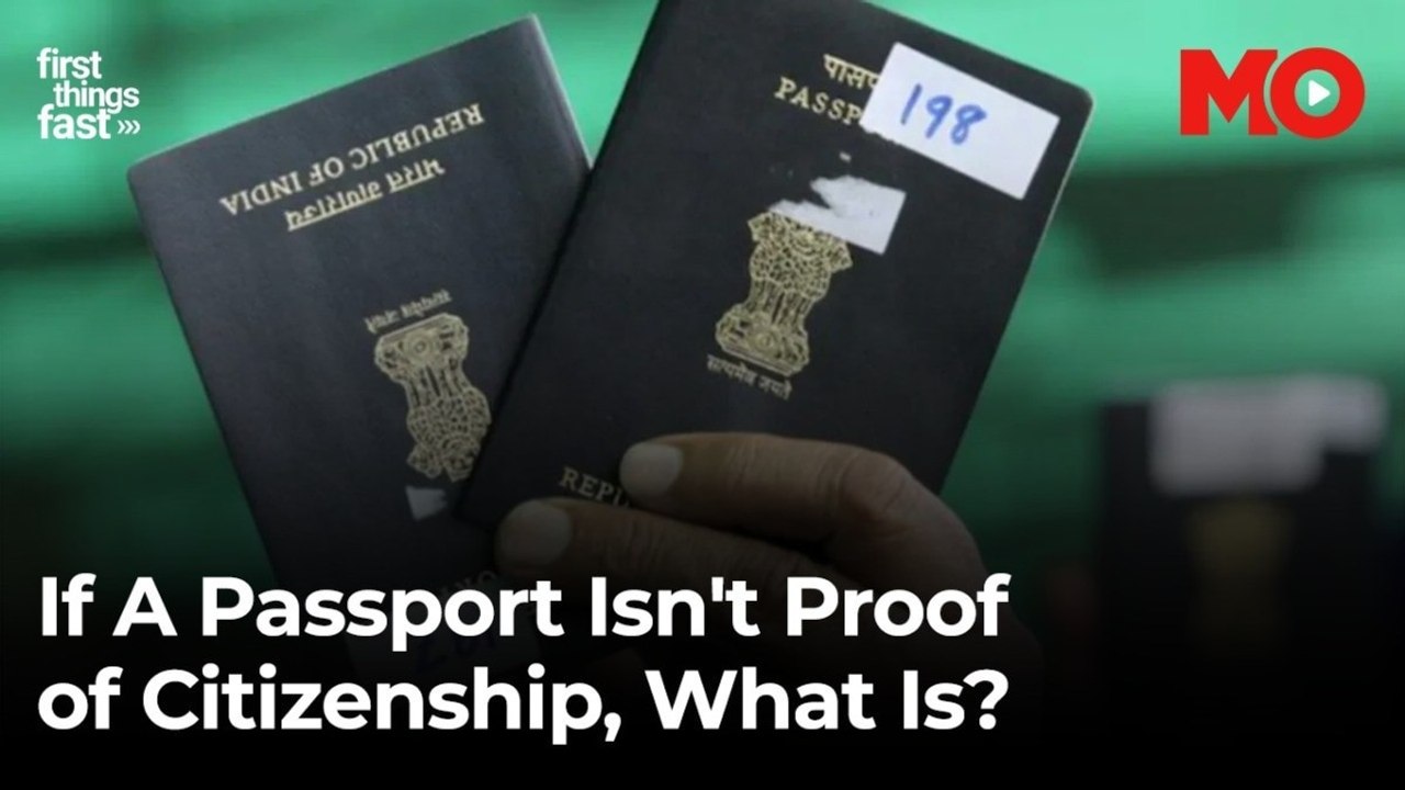 If a passport isn't proof of citizenship, what is?