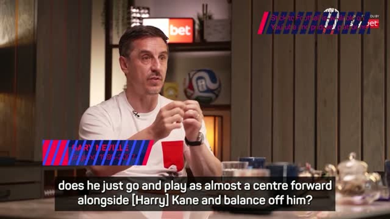 Neville and Wright discuss Bellingham's role for England