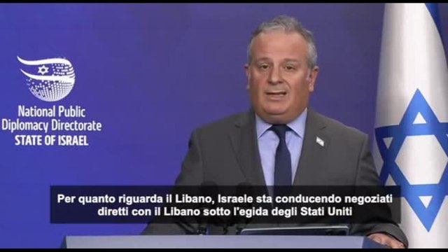 Israele: via le truppe dal Libano solo dopo disarmo di Hezbollah