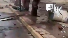 Escenas de destrucción en La Guaira