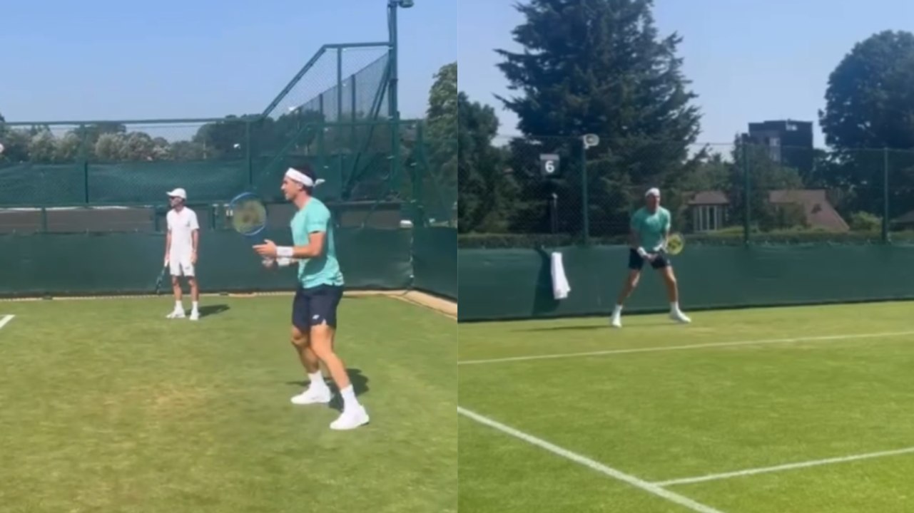 Wimbledon 2026 - Casper Ruud se prépare pour Wimbledon en homme marié