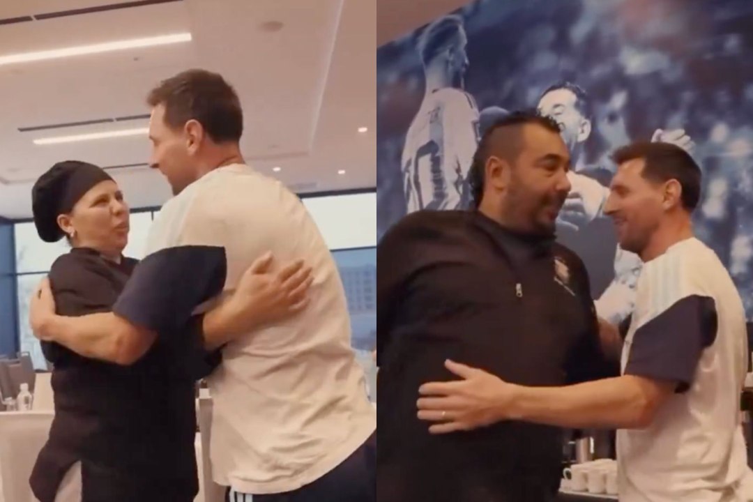 Lionel Messi comparte su cumpleaños con dos queridos miembros del staff de Argentina
