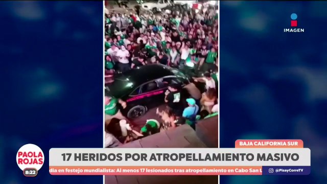 Conductor atropella a aficionados durante festejos | De Pisa y Corre con Paola Rojas