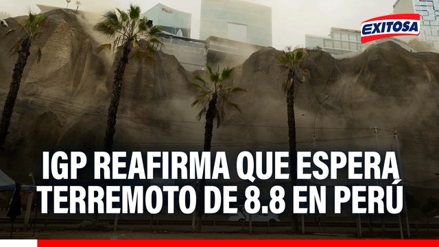 Sismo en Perú: IGP reafirma que se espera un movimiento telúrico de magnitud 8.8 en el país