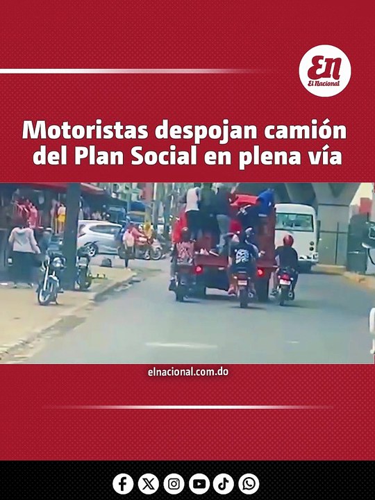 Motoristas asaltan camión del Plan Social en plena vía