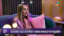 La terrible denuncia de una influencer contra Santiago Martínez, ex de Emily Ceco: le escribió desde la cárcel y ella mostró el chat