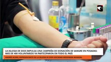 Iglesia Evangélica impulsa una campaña de donación de sangre: más de 400 voluntarios ya participaron
