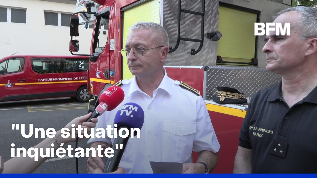 Canicule: le préfet de police de Paris annonce que les hôpitaux sont "saturés"