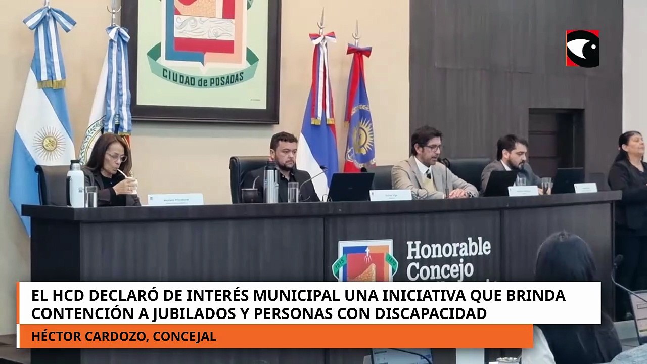 El HCD declaró de interés municipal una iniciativa que brinda contención a jubilados