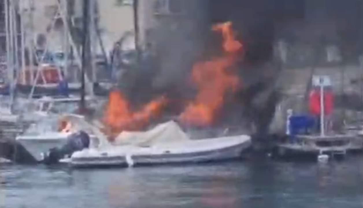 Incendie dans un port des Pyrénées-Orientales : un homme grièvement blessé