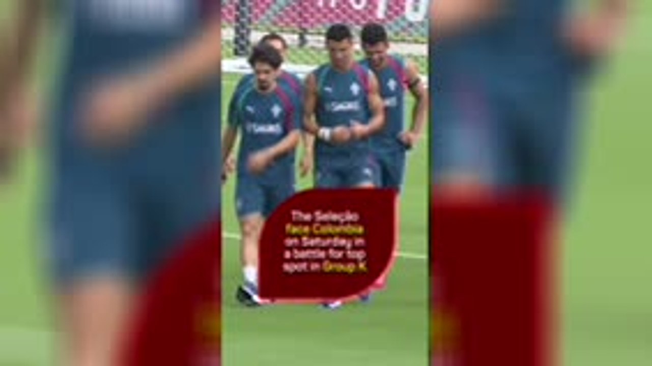 Cristiano Ronaldo 'storms' out of Portugal training