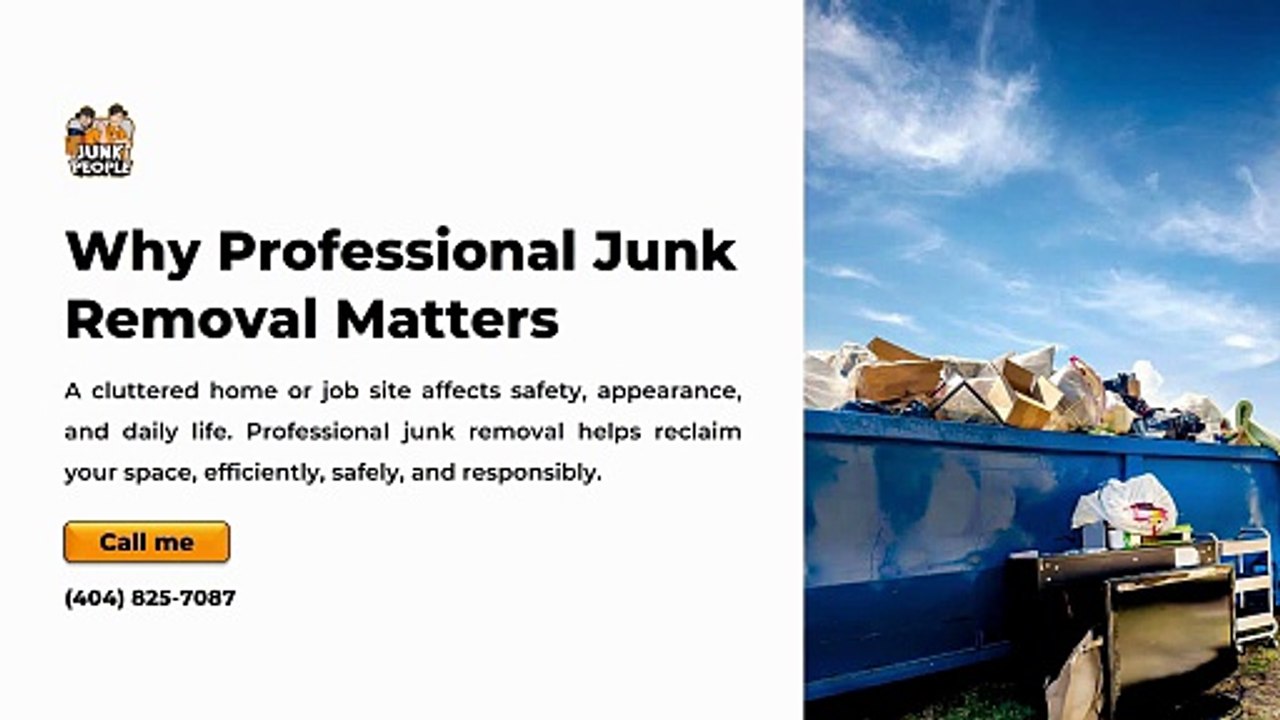 Junk People Atlanta | Waste Disposal in Atlanta GA
