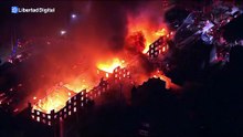 El impresionante incendio de un edificio en Pensilvania provoca la evacuación de los residentes