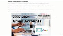 Top Trustrated Website To Buy Old Gmail Accounts ...