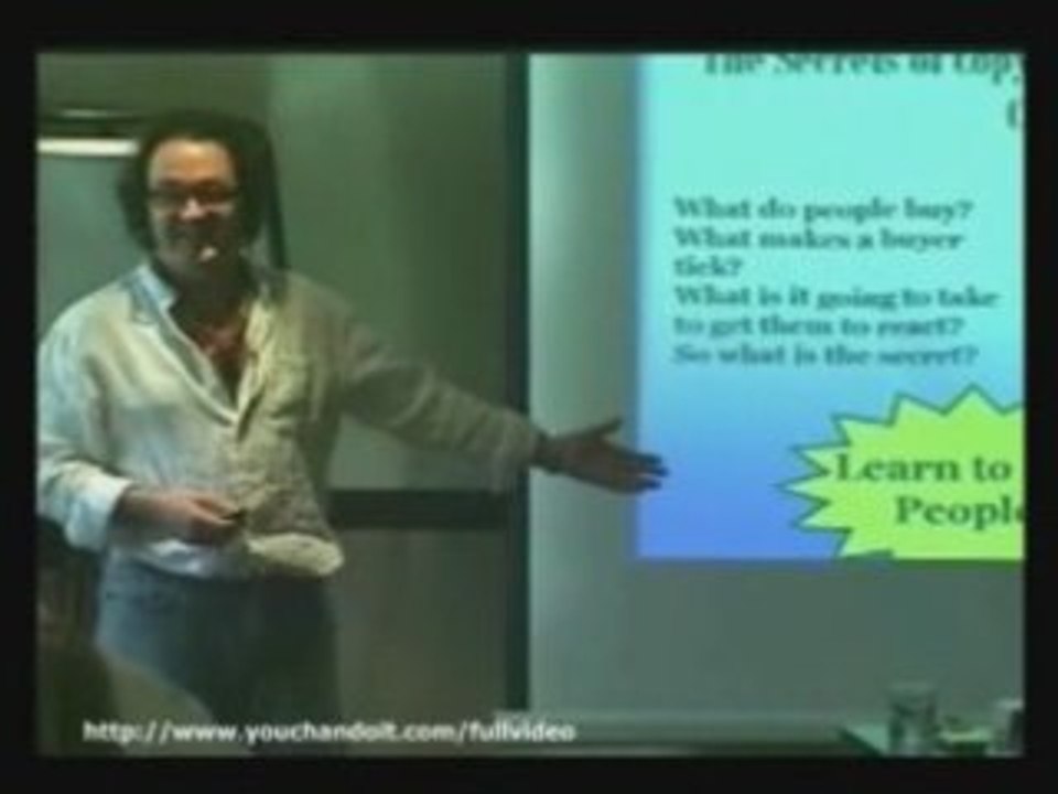 Writing Salesletter And Free Copywriting Video