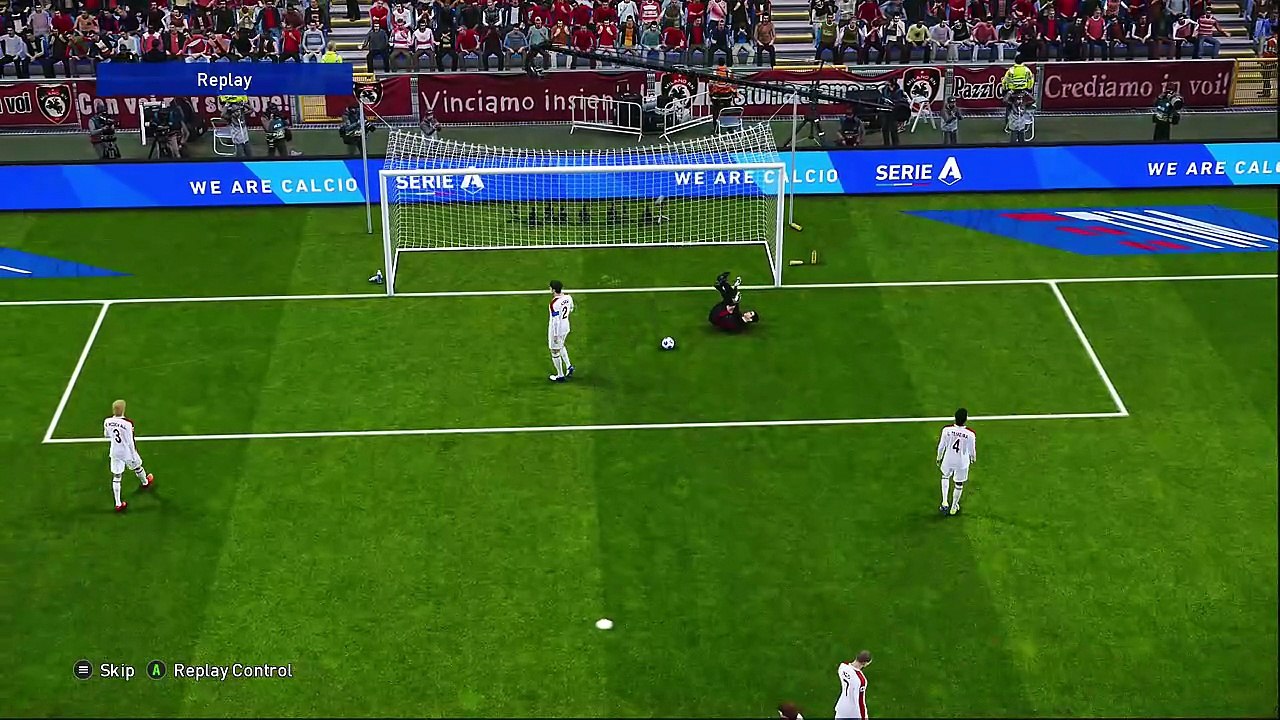 AC Milan Take On SPAL  Coppa Italia Clash  PES 2021
