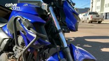 Motociclista de 40 anos fica ferido após acidente com carro em Cascavel