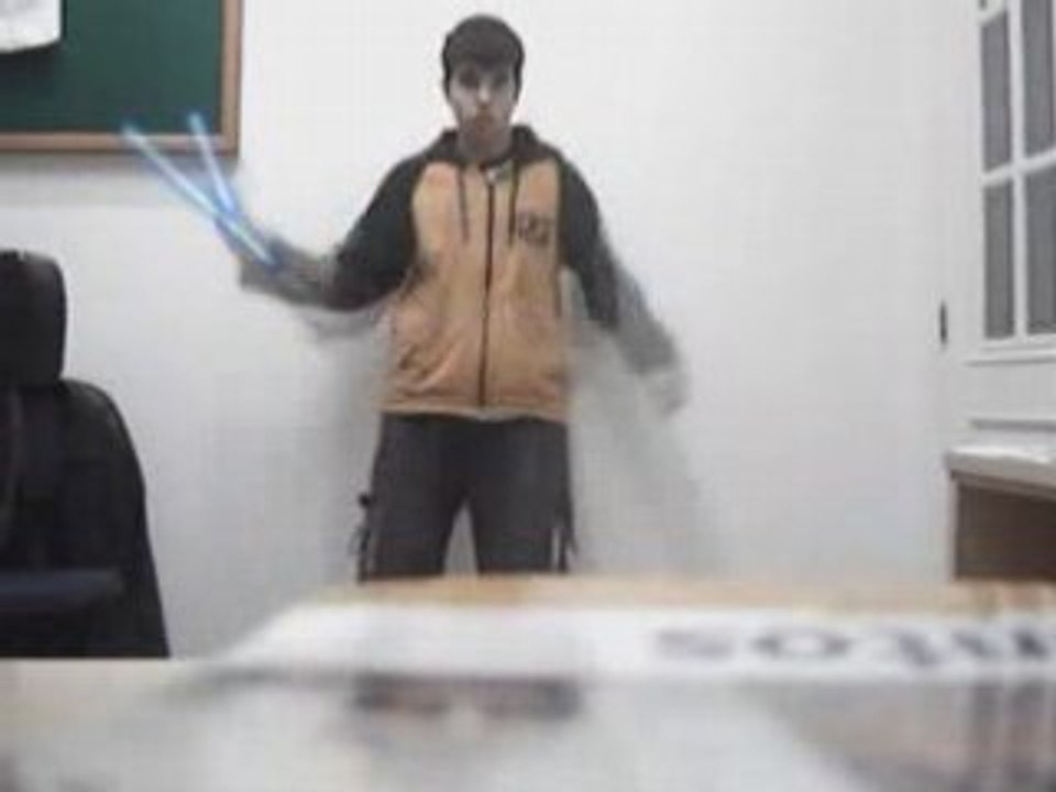 Testando Sabre de Luz Vinny Jedi