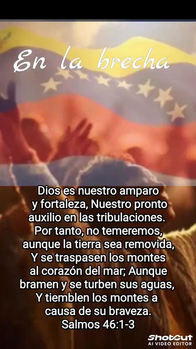 Dios es nuestro amparo y fortaleza 🙏