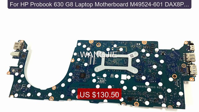 For HP Probook 630 G8 Laptop Motherboard M49524-601 DAX8PBMB8... Amazing Value 2026 | Must Have!