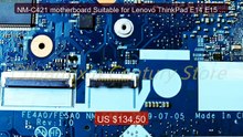 NM-C421 motherboard Suitable for Lenovo ThinkPad E14 E15 lapto... -- Best Buy 2026 | Great Quality!
