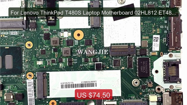 For Lenovo ThinkPad T480S Laptop Motherboard 02HL812 ET481 ... Top Pick 2026 | Unbeatable Price!