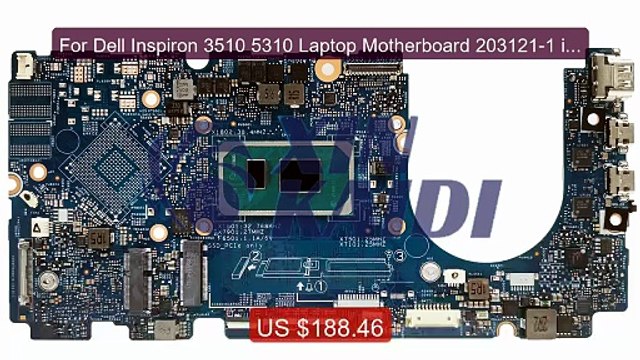 For Dell Inspiron 3510 5310 Laptop Motherboard 203121-1 i5-11... Amazing Value 2026 | Must Have!