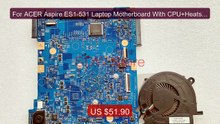 For ACER Aspire ES1-531 Laptop Motherboard With CPU+Heatsink 448.0... -- Best Deal 2026 | Shop Now!