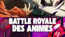 Battle royale des animés, donne ton choix !